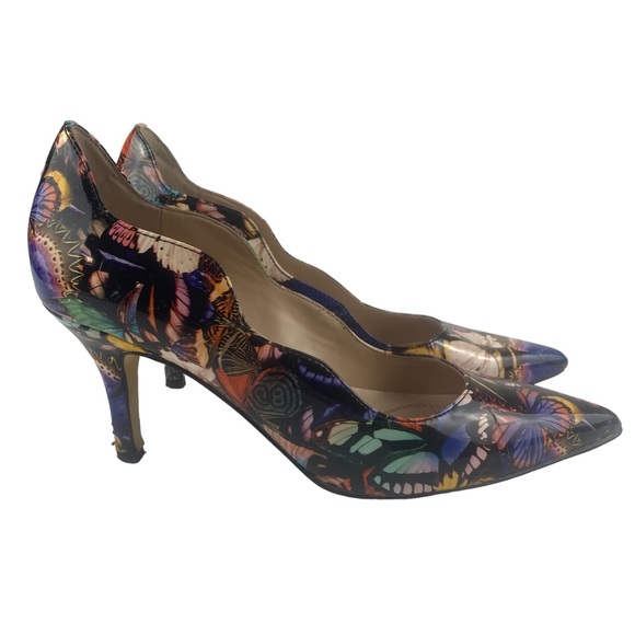 Tahari Women's Charter Butterfly Heels - Size 8 - Picture 2 of 12